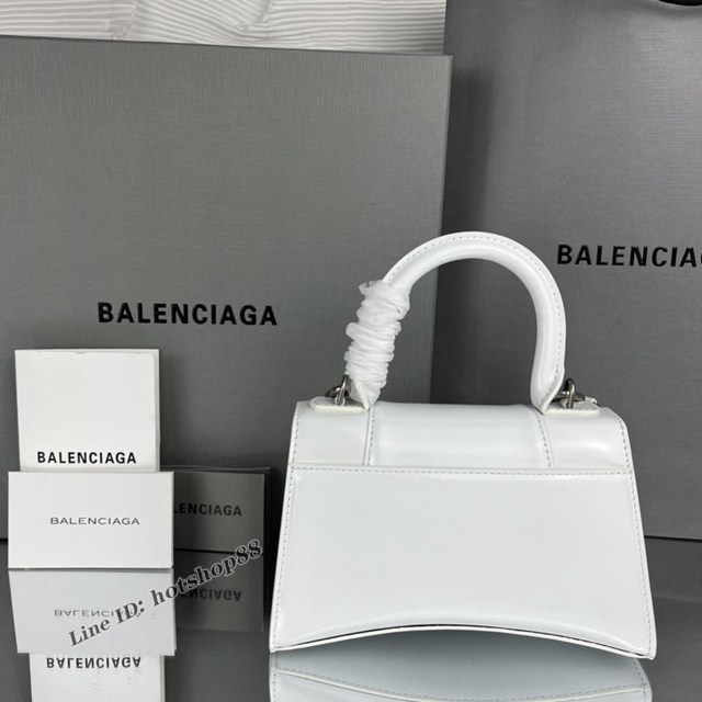 Balenciaga專櫃爆款新色mini號鱷魚紋大紅色沙漏包 巴黎世家Hourglass沙漏包 fyj1954